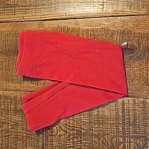 3/$12 Cat & Jack Red Spankle Leggings